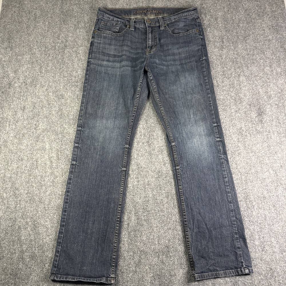 Cody James‎ Jeans Mens 31x32 Blue Jackson Slim Straight Denim Western Cowboy